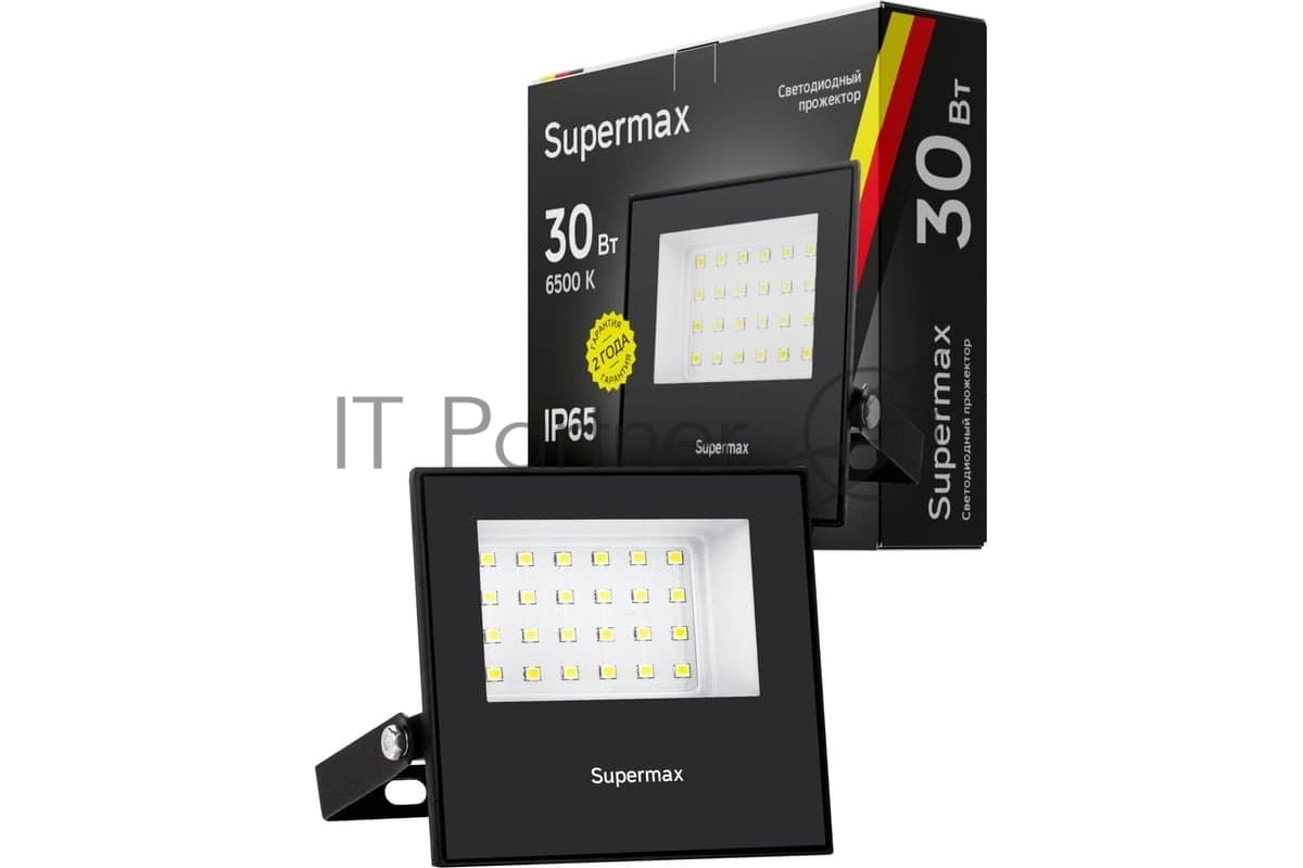 Прожектор светодиодный Supermax SPR 30Вт 6500К 3000лм IP65 Космос S_PR_LED_30