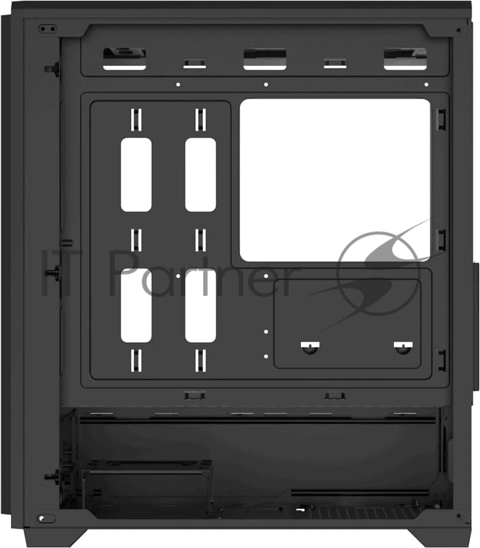 Корпус Formula Air Mesh G5 Black, Mini-Tower, чёрный, 3 x 120 мм