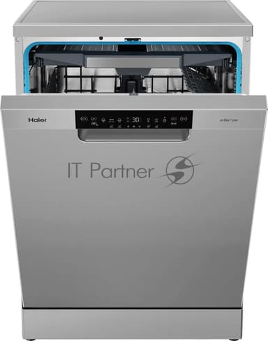 Посудомоечная машина Haier HDWE15-58CS2RU, серебристый, 59.8 см, 15 компл., сушка конденсационная, 49 дБ, класс A