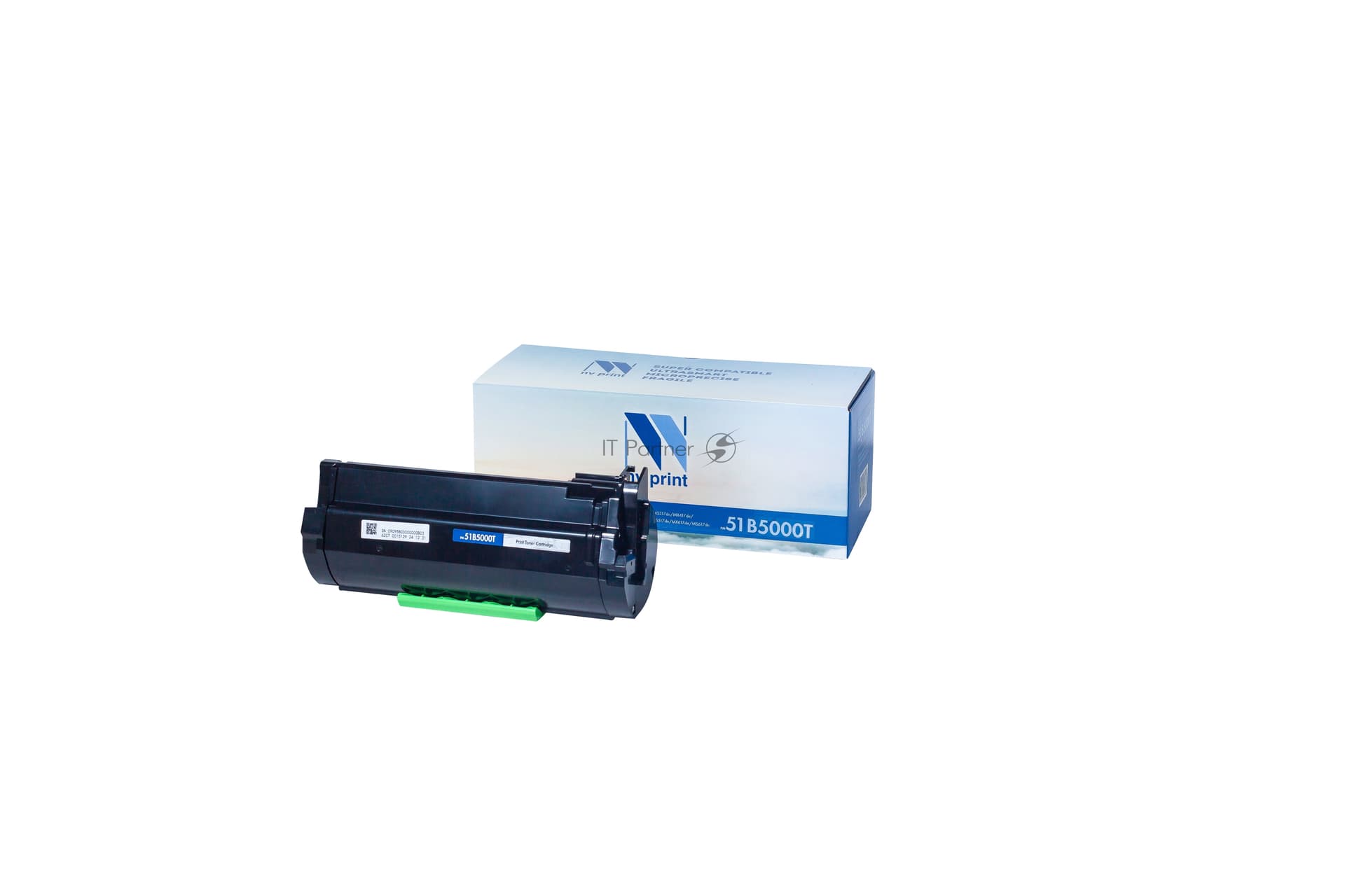 -/ Тонер-картридж NVP NV-51B5000T для Lexmark MX317dn/MS317dn/MX417de/MS417dn/MX517de/MS517dn/MX617de/MS617dn (2500k)