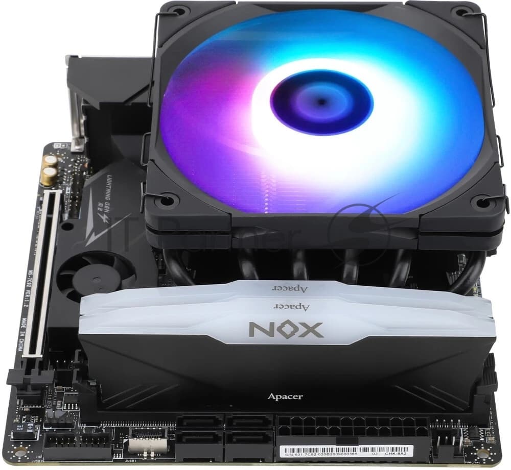 Кулер Thermalright AXP120-X67 LGA115X/1200/1700/2011/-3/2066/AM4 (120mm fan, 1800rpm, 59CFM, 26.1dBA, 4-pin PWM)