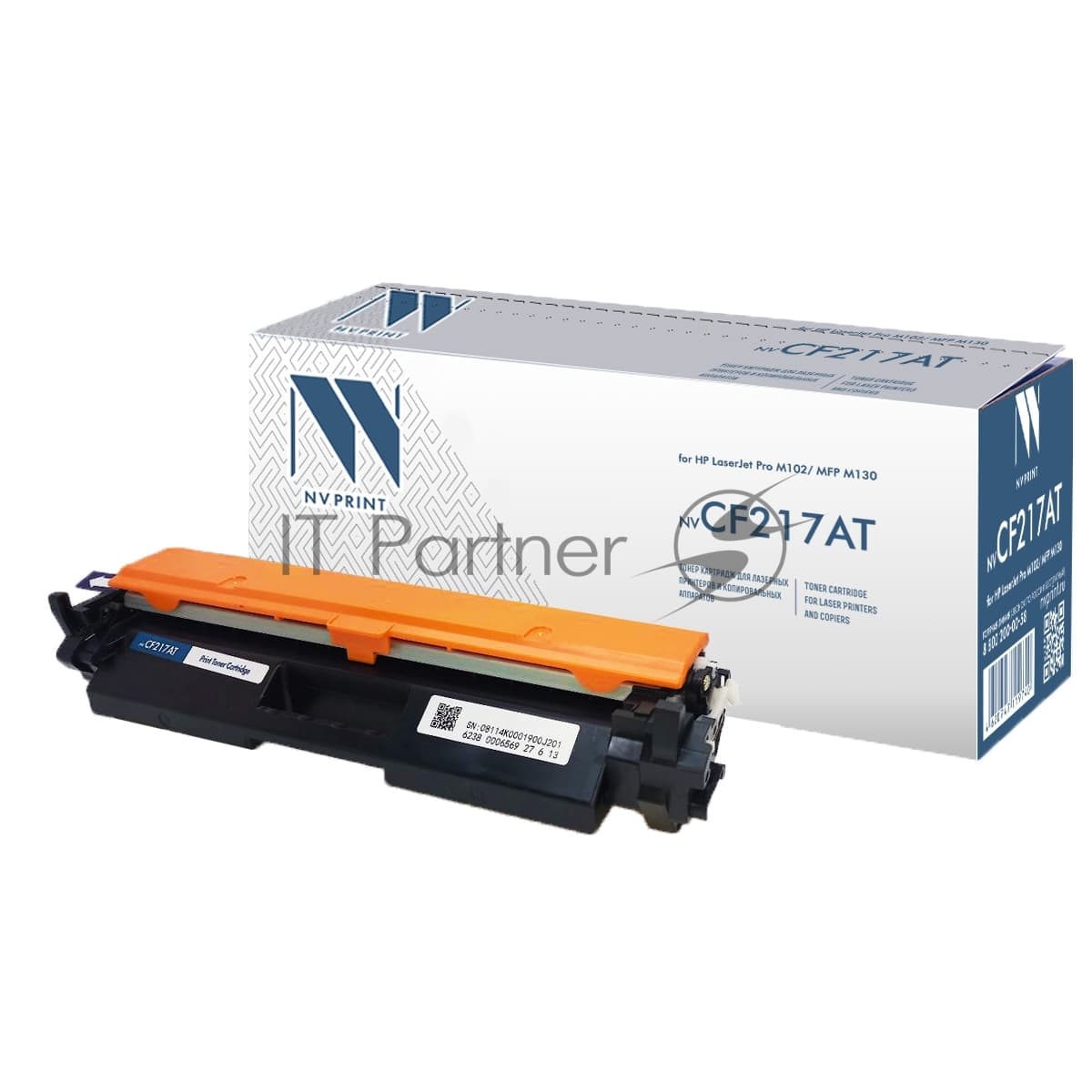 -/ Тонер-картридж NVP NV-CF217AT для HP LaserJet Pro M102/ MFP M130 (1600k)