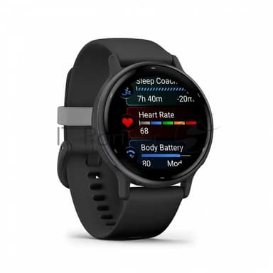 Умные часы Garmin Vivoactive 5, 1.2" AMOLED, 5G, Wi-Fi, Bluetooth, NFC, 5 ATM, черный