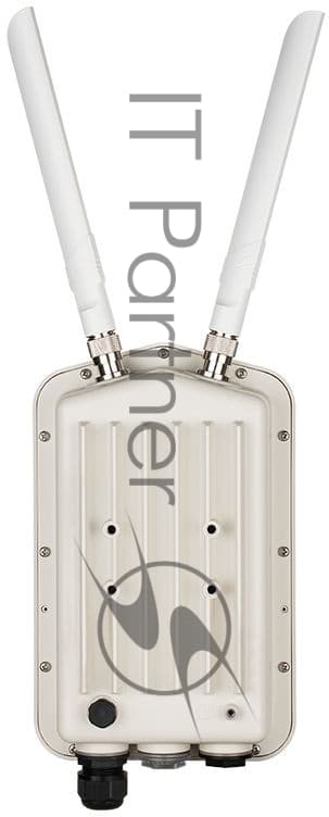 Точка доступа Wi-Fi D-Link DWL-8720AP/UN/A1A Внешняя беспроводная двухдиапазонная унифицированная точка доступа AC1300 с поддержкой PoE