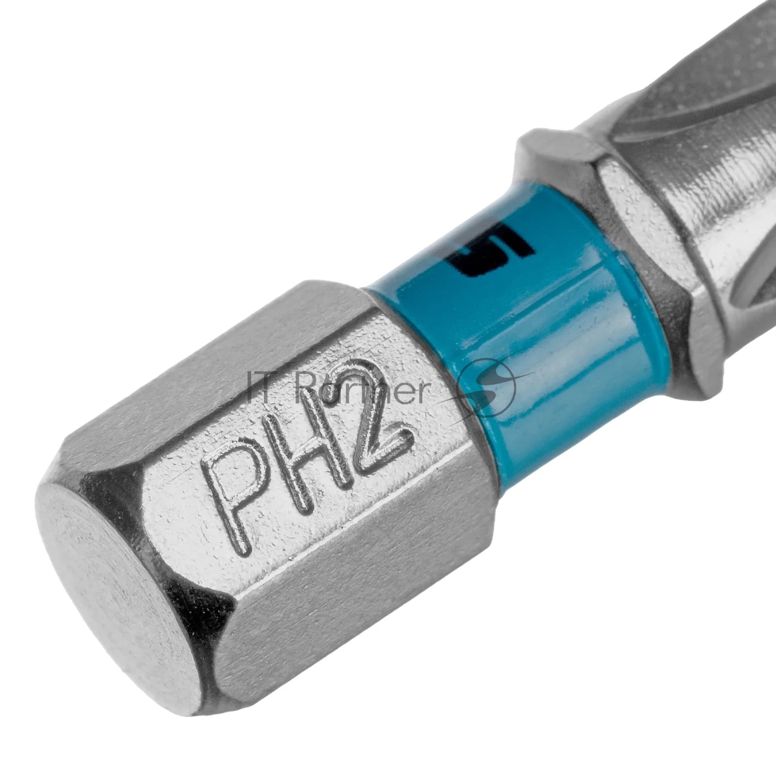 Бита Gross PH2х25мм, сталь S2, шестигр., 2 шт.