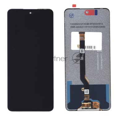 Дисплей для Tecno Pova 3 (LF7n) в сборе с тачскрином черный orig lcd