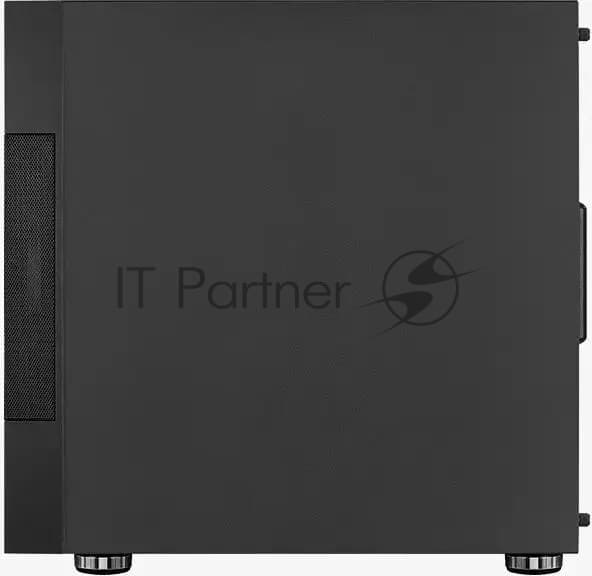 Компьютерный корпус Aerocool/Formula Atomic V1 без БП, mATX, боковое окно (закаленное стекло), черный