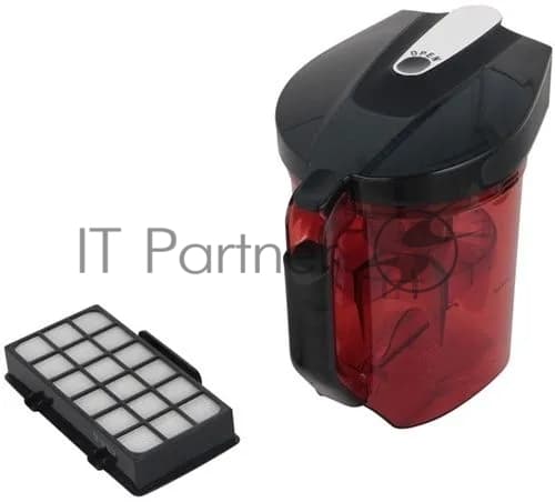 Пылесос Tefal TW7253EA красный/черный, 550 Вт, уборка сухая, пылесборник контейнер, 2.5 л