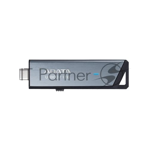 Флешка USB ADATA Elite UE800 (AELI-UE800-1T-CSG), 1Tb, Type-C USB 3.2, R/W 1000/1000, серебристый