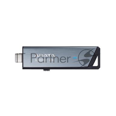 Флешка USB ADATA Elite UE800 (AELI-UE800-1T-CSG), 1Tb, Type-C USB 3.2, R/W 1000/1000, серебристый