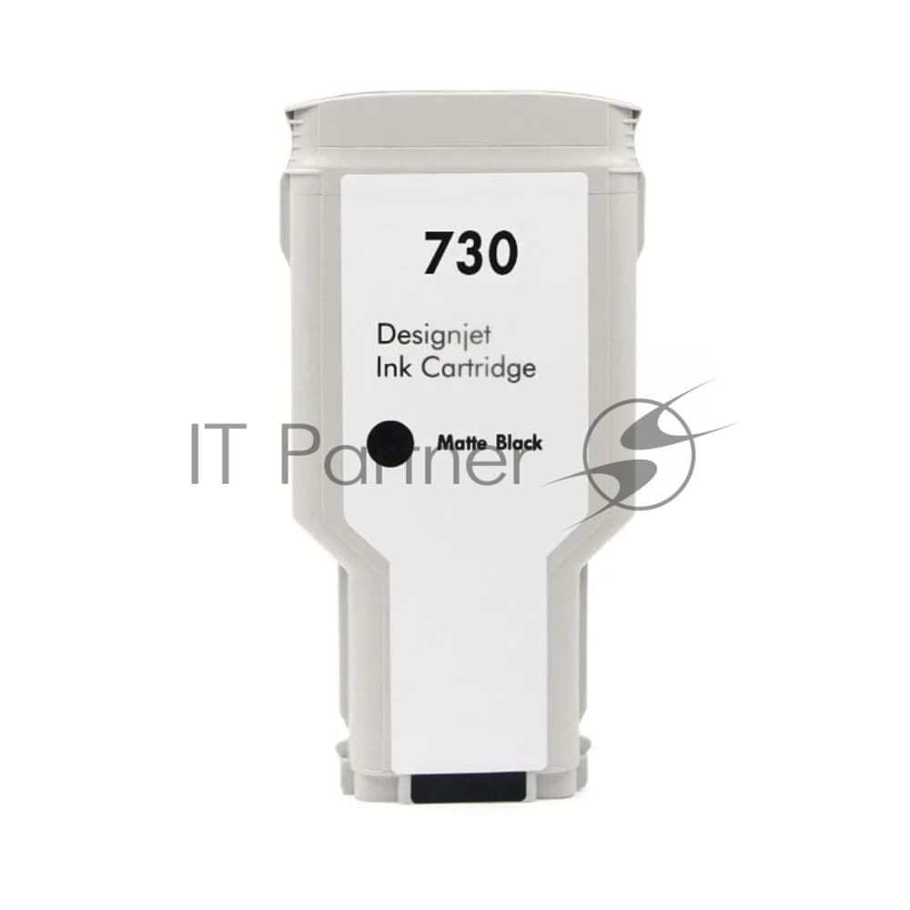 Картридж струйный NVPrint 730 (NV-P2V71A) Matte Black для HP DesignJet T1700, T1600, T2600 (300 мл)