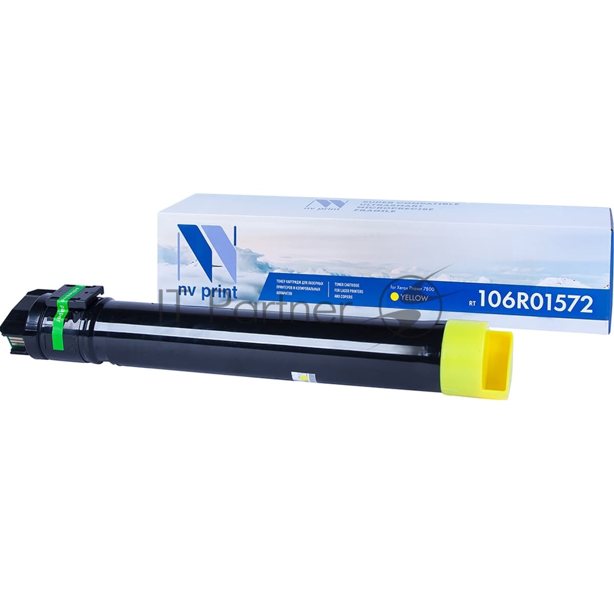 Картридж лазерный NVPrint совместимый Xerox 106R01572 Yellow для Phaser 7800 (17200k)