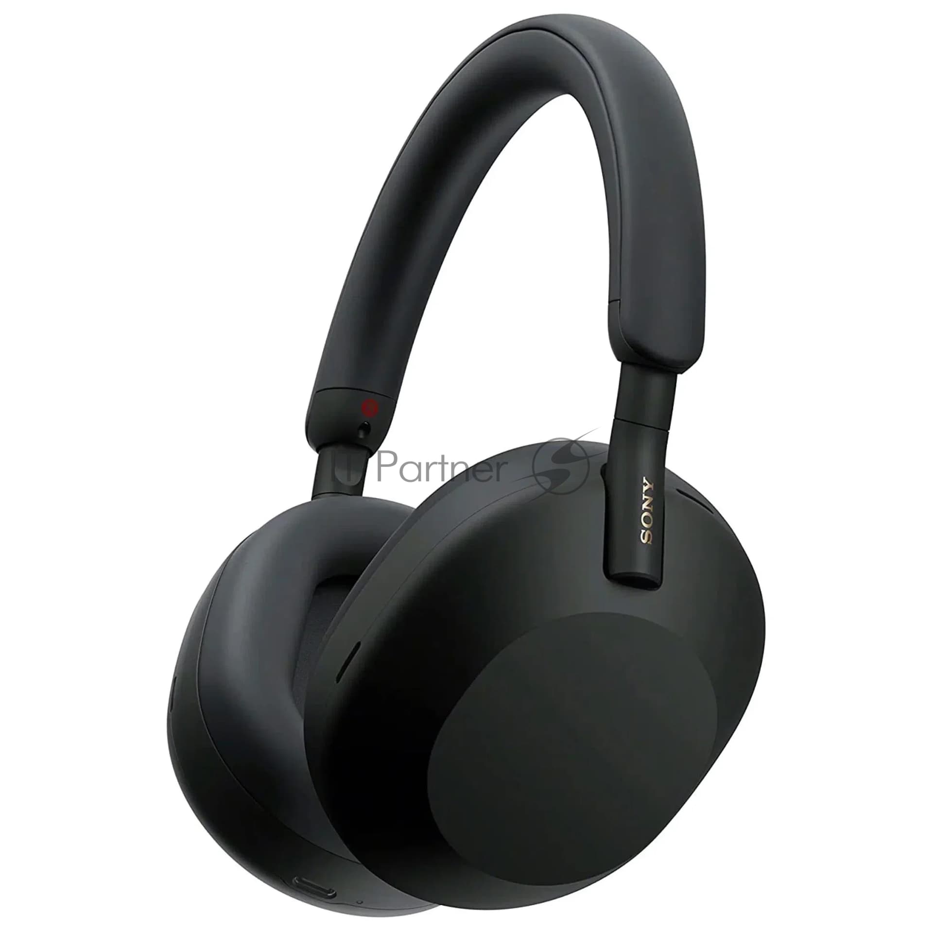 Беспроводные/проводные наушники Sony WH-1000XM5 черный, полноразмерные, Bluetooth + проводной, активное шумоподавление, до 30 ч