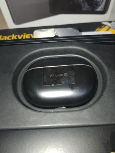 (Б/У) Гарнитура FREEBUDS PRO 4 55037962 BLACK HUAWEI (Б/У товар в заводской упаковке)