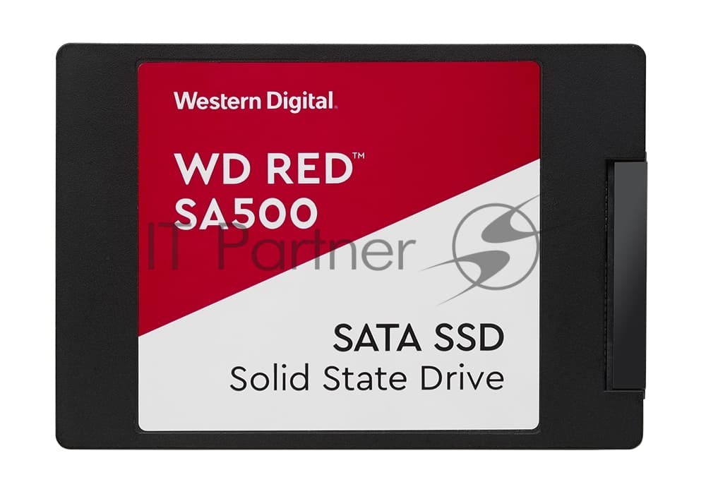 Твердотельный накопитель SSD WD SA500 WDS100T1R0A 1TB 2.5" Client SATA 6Gb/s, 560/530, IOPS 95/85K, MTBF 2M, 3D TLC,600TBW, NAS, Retail