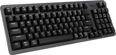Клавиатура Logitech K868 гибридная, USB Type-A, Bluetooth, радиоканал, чёрный
