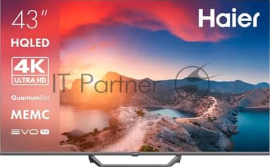 Телевизор Haier 43" DH1PM9D00RU черный DLED 4K UHD 60Hz Android TV 2GB/16GB