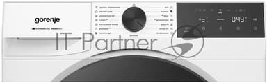 Сушильная машина Gorenje DG49D, отдельностоящая, ВхШхГ 850х600х625 мм, загрузка 9 кг, 15 программ, конденсационная сушка с тепловым насосом, поворотное/сенсорное управление, цифровой дисплей, Wi-Fi, датчик влажности белья, функция TwinAir, половинная загрузка, защита от сминания, отсрочка старта, функция "Освежить", энергоэффективность D, цвет белый