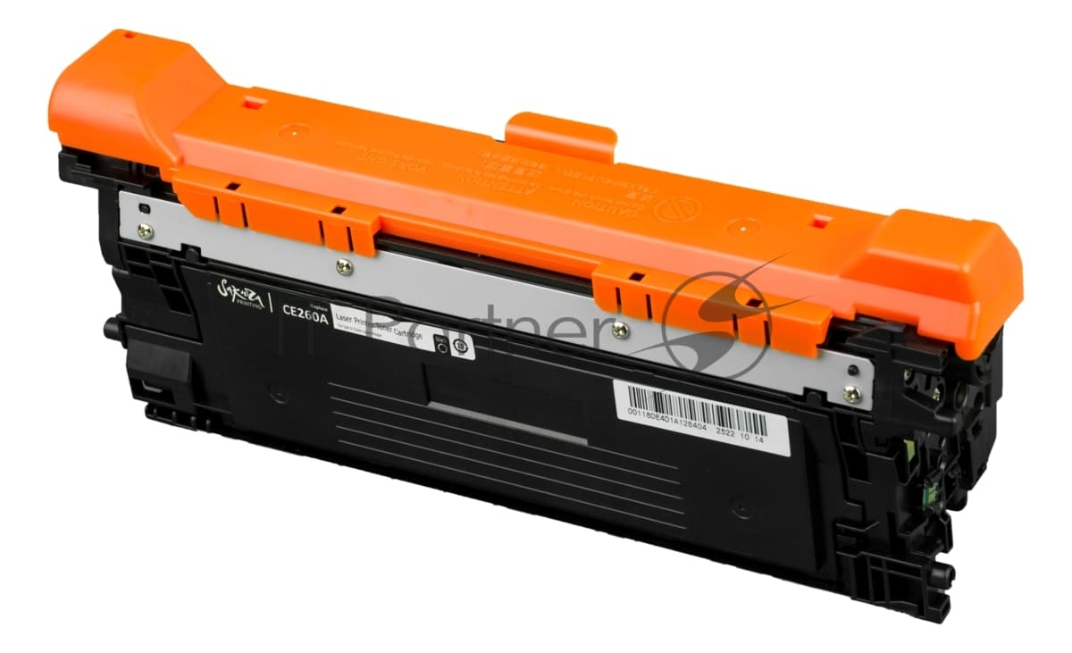 Картридж лазерный Sakura CE260A для HP Color LaserJet CP4020/4025/4520/4525, черный, 8500 к.