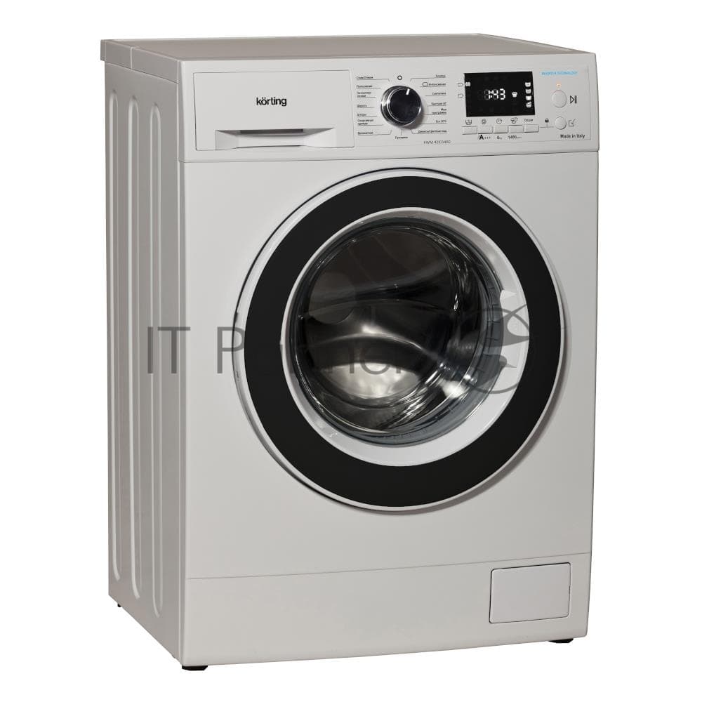 Стиральная машина Korting KWM 42ID1460 белый, загрузка фронтальная 6 кг, 1400 об/мин, класс: А+++