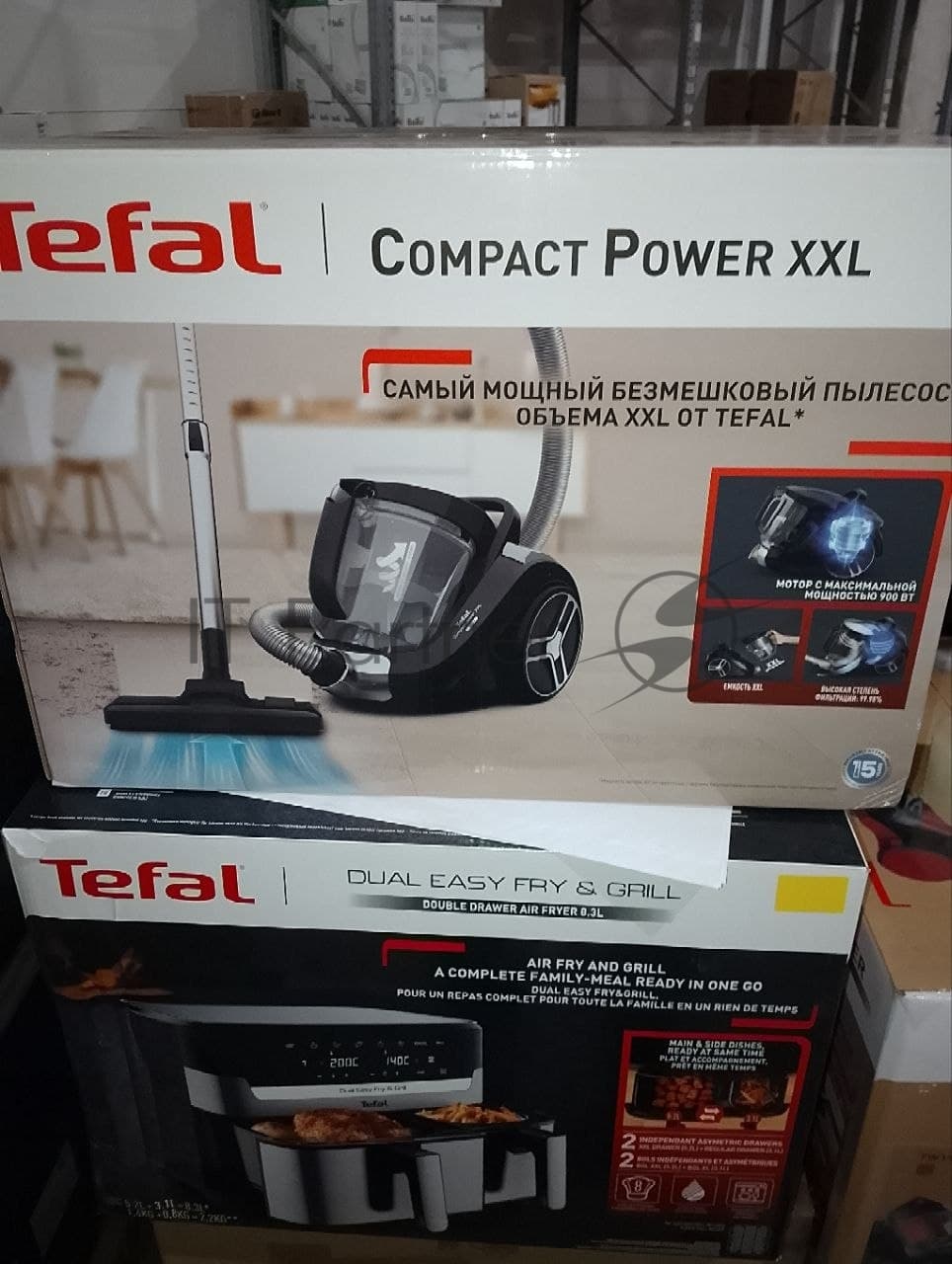 (Поврежденная упаковка) Безмешковый пылесос TEFAL TW4B25EA