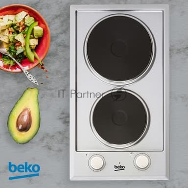Встраиваемая электрическая варочная поверхность Beko HDCE 32200 X, Серебристый