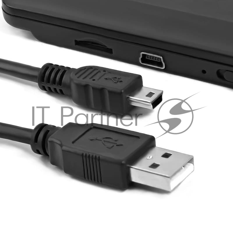 Кабель Greenconnect интерфейсный USB 2.0 1.8m Premium AM/mini 5P, 28/28 AWG двойное экранирование, антифриз, черный