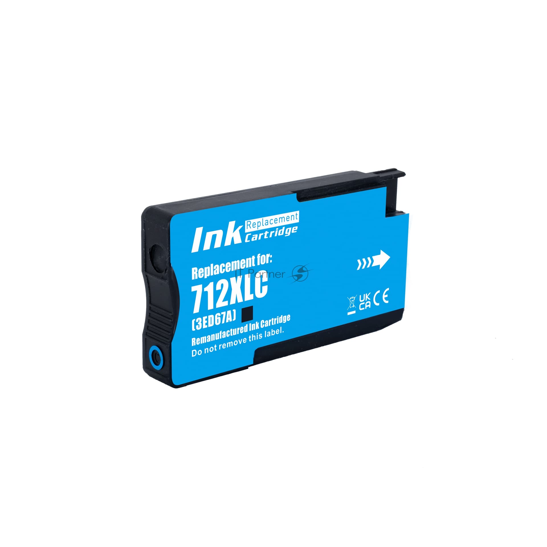 Картридж струйный NVPrint 712 (NV-3ED67A) Cyan для HP DJ T210/T630 (29 мл)