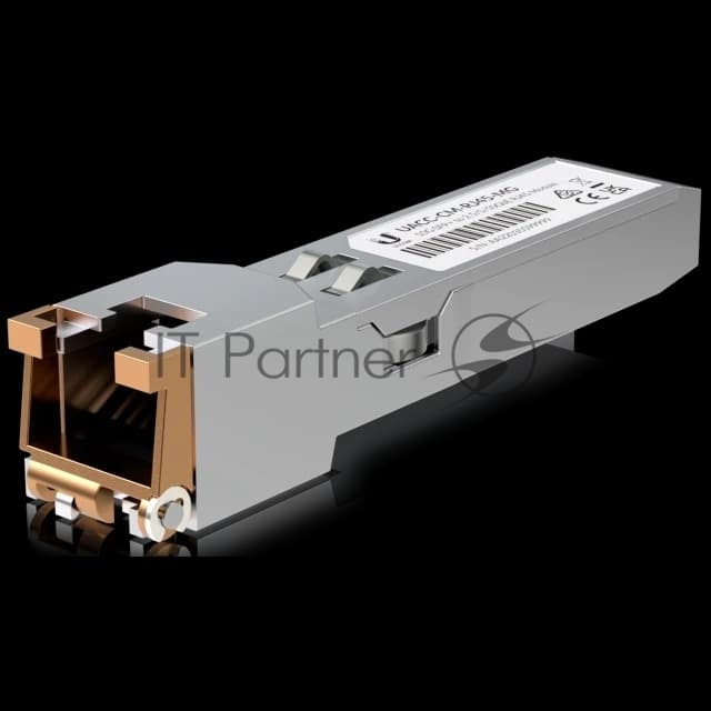 Трансивер Ubiquiti UACC-CM-RJ45-MG, SFP+ to RJ45 transceiver module that supports 10G connections up to 100 m
