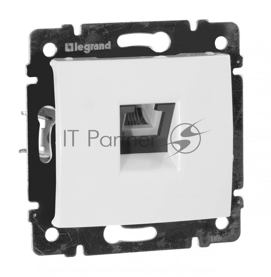 Legrand Legrand 774438 Розетка телефонная Valena RJ11 4 контакта 1 коннектор (белая)