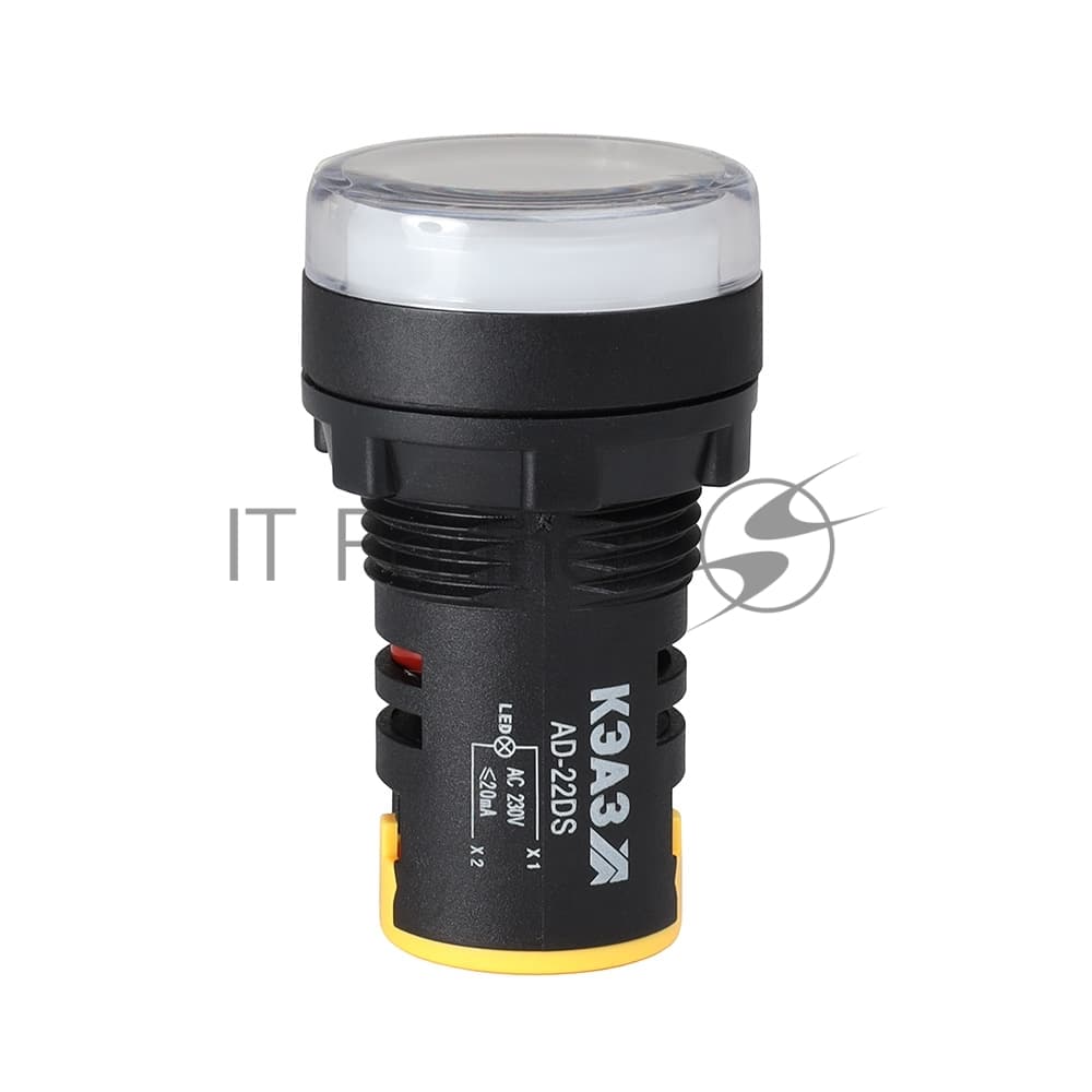 Лампа AD22DS(LED) матрица D22мм белый 24В AC/DC-КЭАЗ