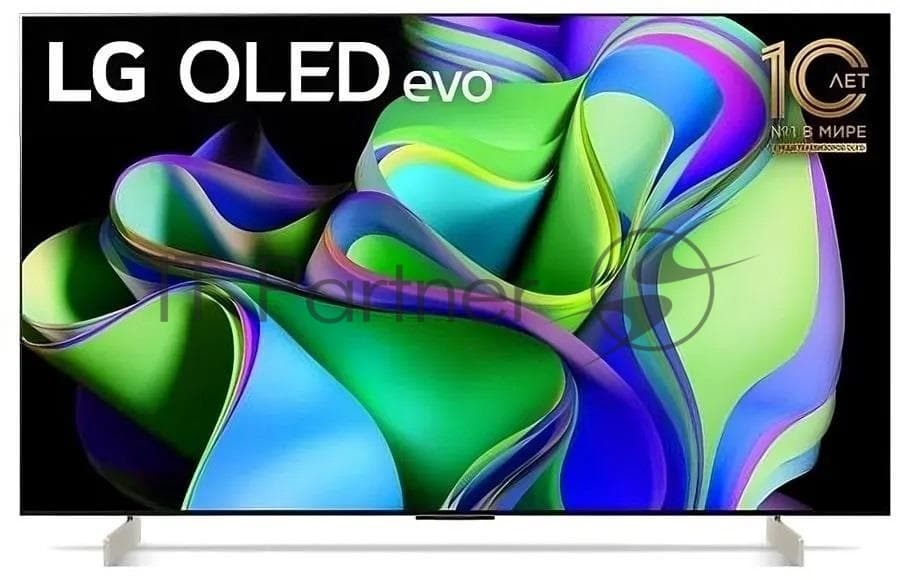 Телевизор LG 42" OLED42C3RLA черный OLED UHD Smart