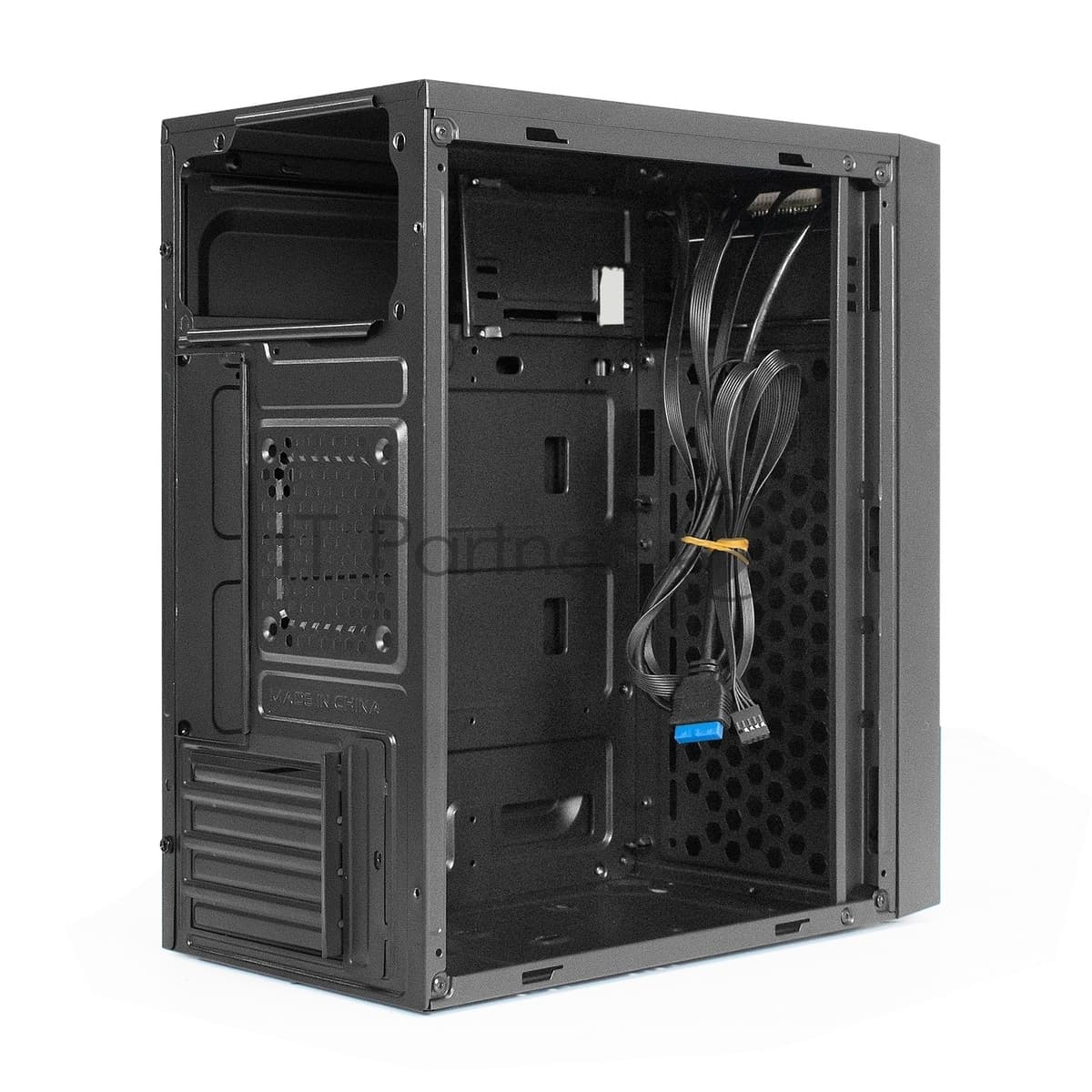 Компьютерный корпус Minitower ExeGate BAA-113U-AAA400 (mATX, БП AAA400 с вент. 8см, 2хUSB+1хUSB 3.0, аудио, черный)