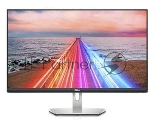 Монитор 27" DELL S2721HN IPS 1920x1080, 75 Гц, 4 мс, 16:9, 300 кд/м², 2хHDMI, выход на наушники, черный/серебристый