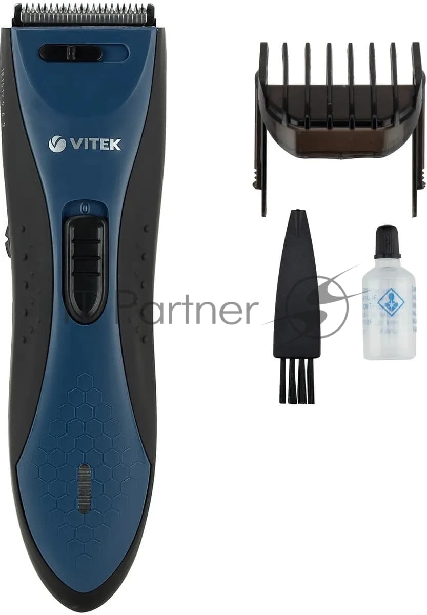 Машинка для стрижки Vitek VT-2578 черный/синий
