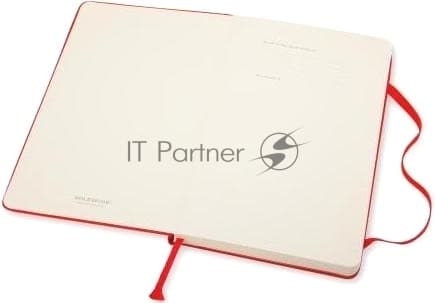 Блокнот Moleskine CLASSIC MM710R Pocket 90x140 мм, 192 страниц, линейка, твердая обложка, красный