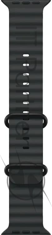 Apple Watch Ultra 3 49mm Black Titanium Case with Black Ocean Band (MF0J4LW/A)