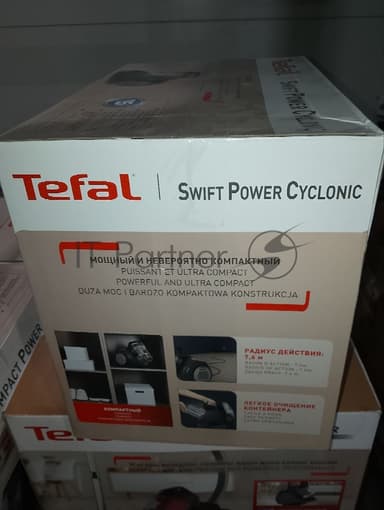 (Поврежденная упаковка) Безмешковый пылесос TEFAL TW2925EA