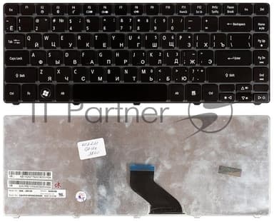 Клавиатура для ноутбука Acer Aspire Timeline 3410 3410T 4741 3810 3810T черная глянцевая