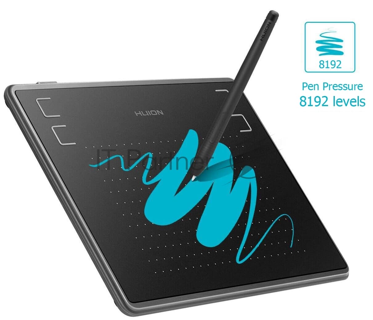 Графический планшет Huion H430P USB черный