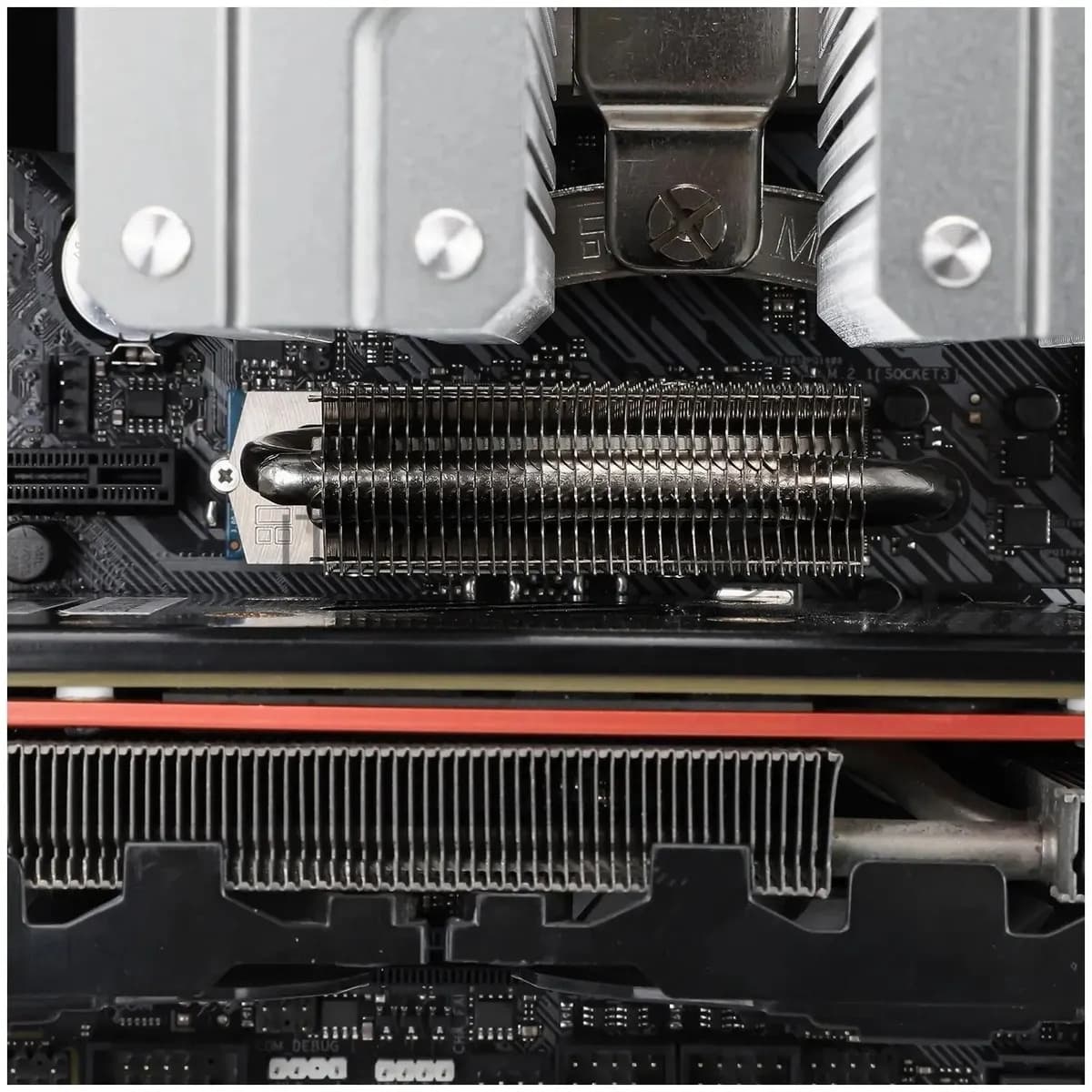 Радиатор для SSD Thermalright HR-09 2280 Pro алюминий Ret (HR-09-2280-PRO)