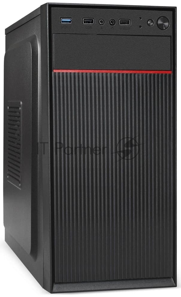 Компьютерный корпус Minitower ExeGate BAA-113U-AA500 (mATX, БП AA500 с вент. 8см, 2хUSB+1хUSB 3.0, аудио, черный)