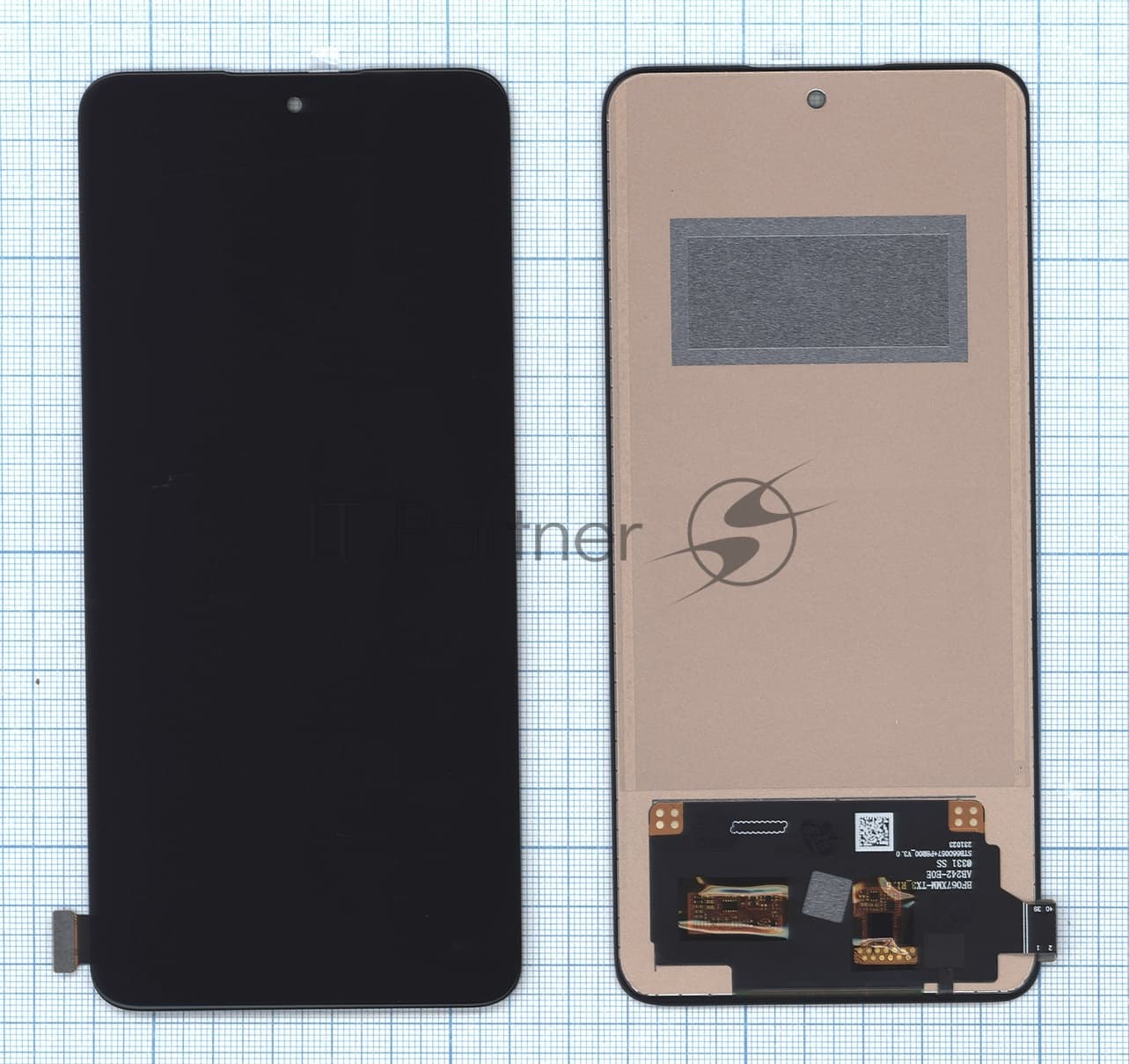 Дисплей для OnePlus 10T в сборе с тачскрином TFT черный