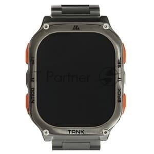 Умные часы KOSPET Tank M3 Ultra, 1.96" AMOLED, Bluetooth 5.0, GPS, IP69K, серебристый