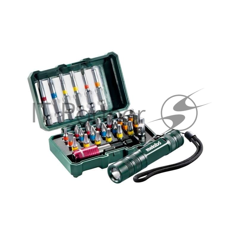 Набор бит Metabo 626721000 (29пред.) для шуруповертов/дрелей