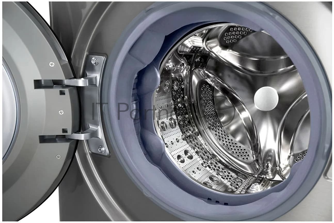 Стиральная машина LG F4R6VYGCP серебристый, загрузка фронтальная 8 кг, 1400 об/мин, класс A