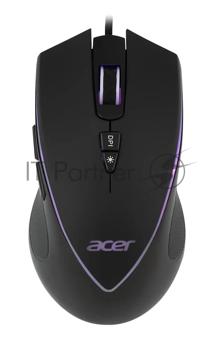 Мышь игровая компьютерная/ Проводная игровая мышь ACER OMW131 Wired USB Gaming Mouse (6000dpi) RGB (6but) black