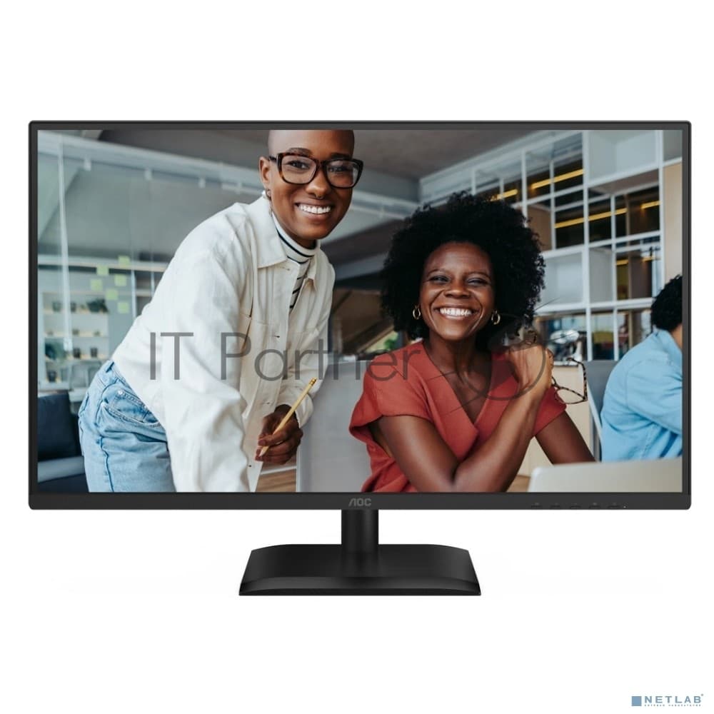 Монитор AOC 27" Q27E4U, 16:9, IPS, QHD, 4ms, 350cd, 120Hz, HDMI, DP, USB, SPK, HAS