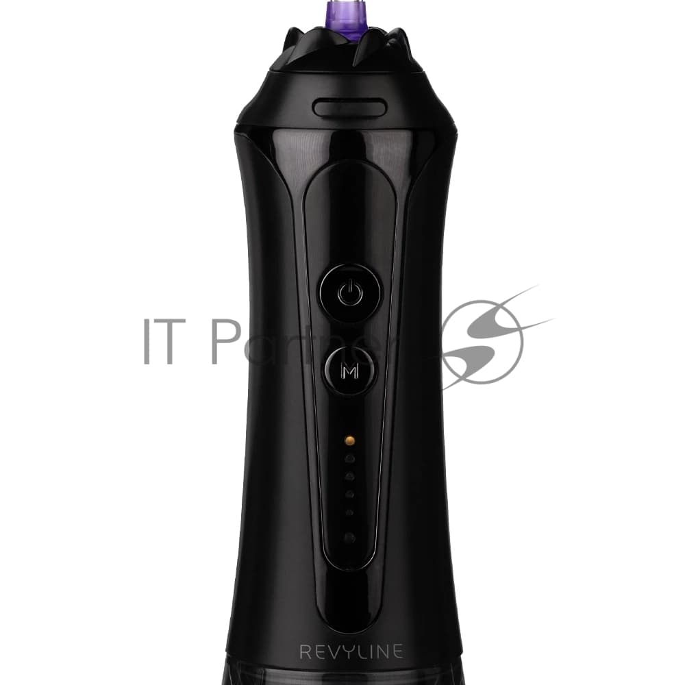 Ирригатор Revyline RL 450 чёрный, от аккумулятора, 300 мл, 5 режимов