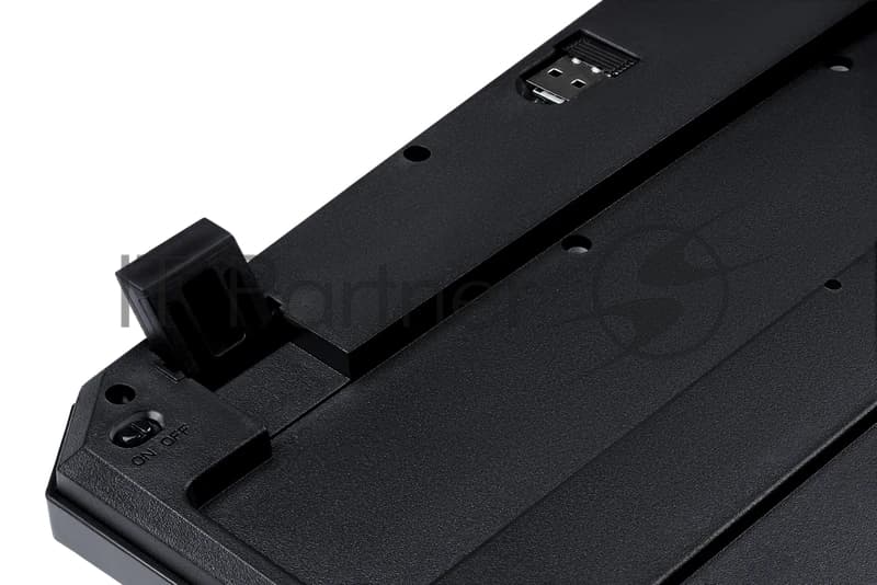 Клавиатура Redragon Harpe Wireless гибридная, USB Type-A, радиоканал, чёрный